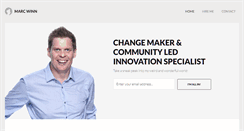 Desktop Screenshot of marcwinn.com